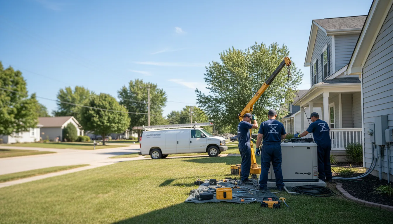 Generator Installation in Vanderbilt, TX near me